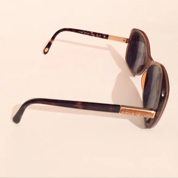 Rare 1980s  Tiffany&Co. Tortoise Women's Frames Eyeglasses Sunglasses - Picture 10 of 16